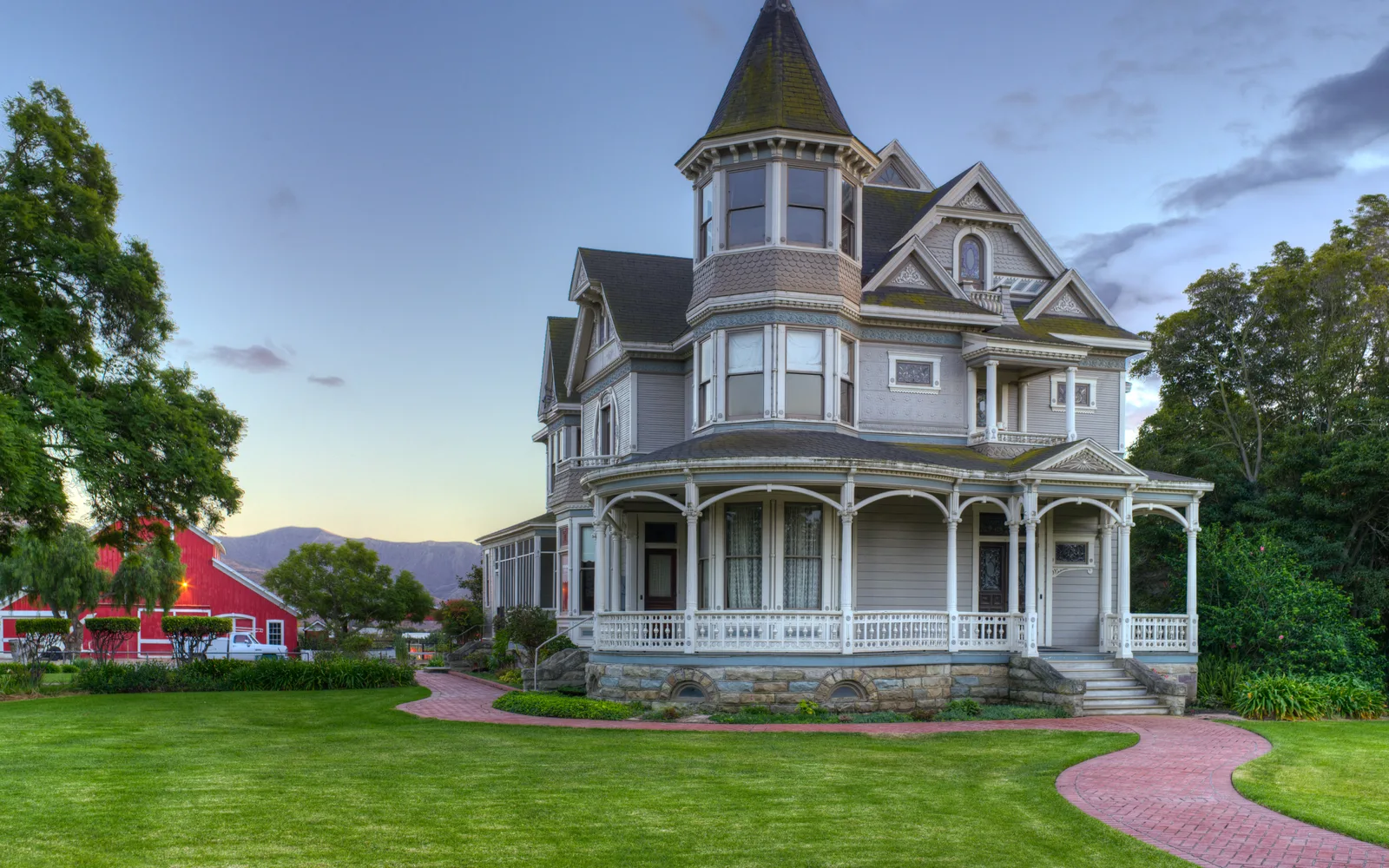 Historic Faulkner House, a preserved residential building representing downtown heritage